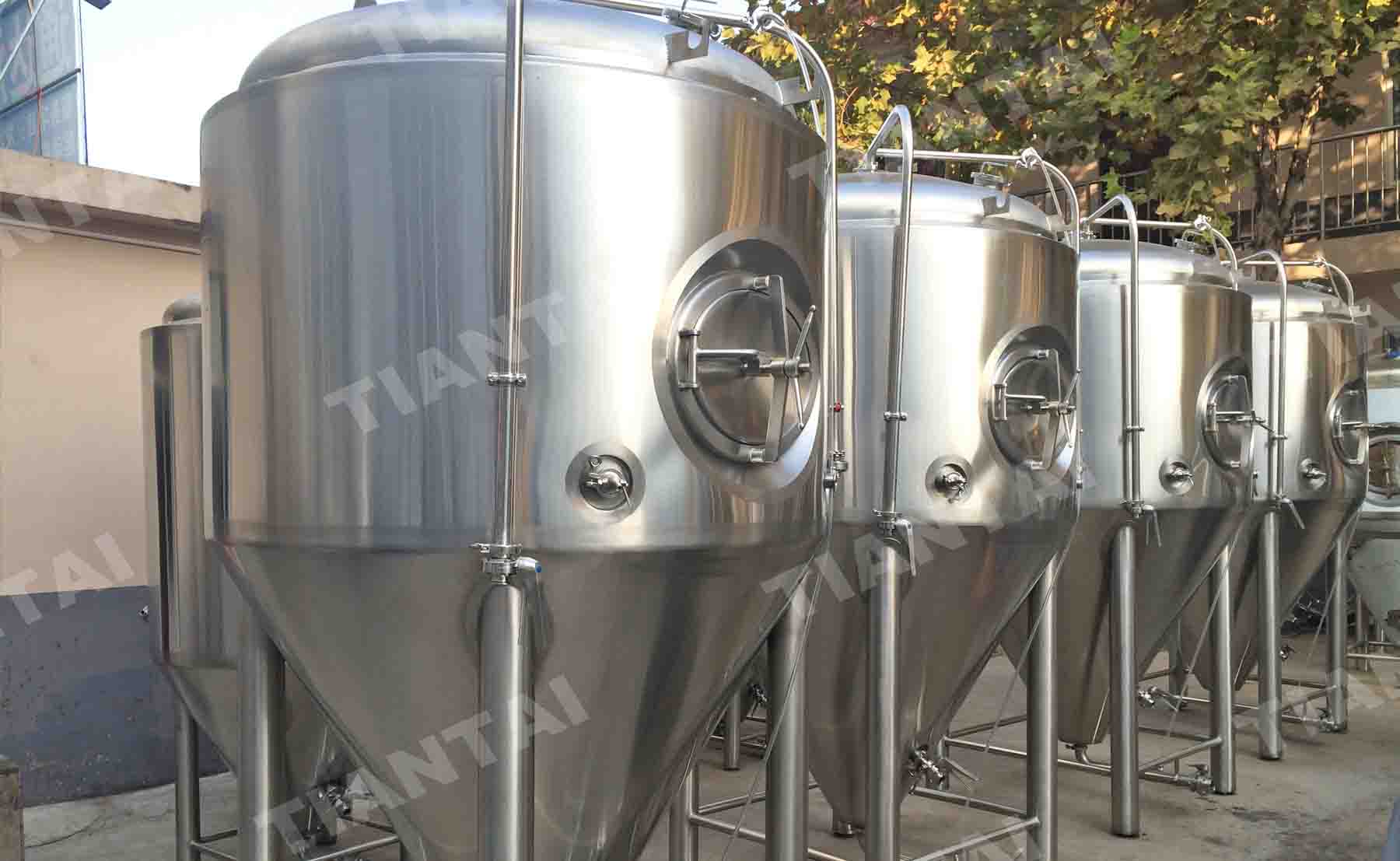 15bbl jacketed fermentation tanks